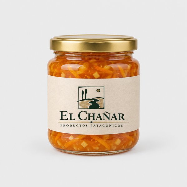 Mermelada de Naranja c/ Jengibre y cascaritas 450 g